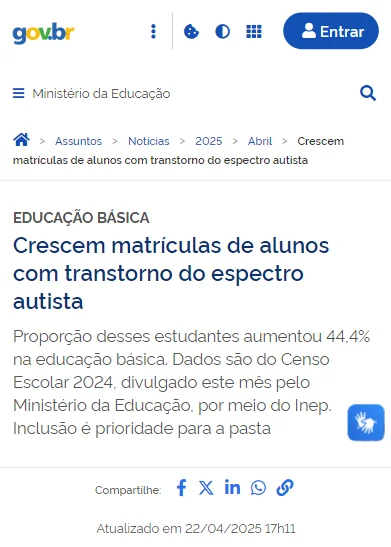 Notícia Gov.br